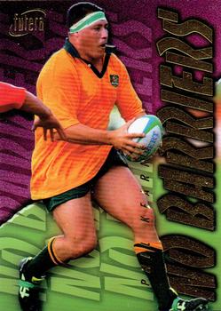 1996 Futera Rugby Union - No Barriers #NB6 Phil Kearns Front